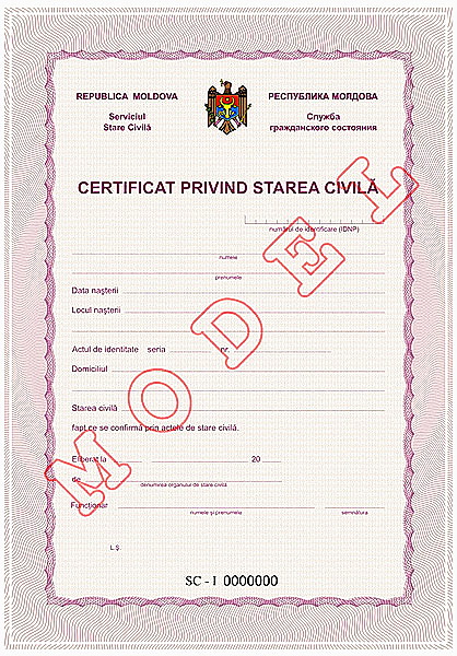 În majoritatea situațiilor de acest gen, principalul obstacol este lipsa certificatului de stare civilă în Republica Moldova, care este supranumit și „certificatul de lipsă a căsătoriei”.