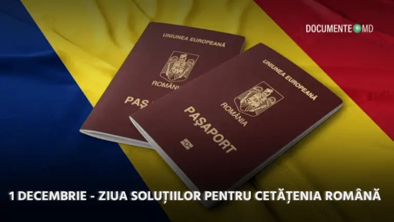 Consultații gratuite Cetățenie Română de 1 Decembrie | Documente.md